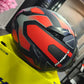 Casco Integral SHAFT 560 Evo Chaos Rojo 3