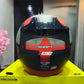Casco Integral SHAFT 560 Evo Chaos Rojo 4