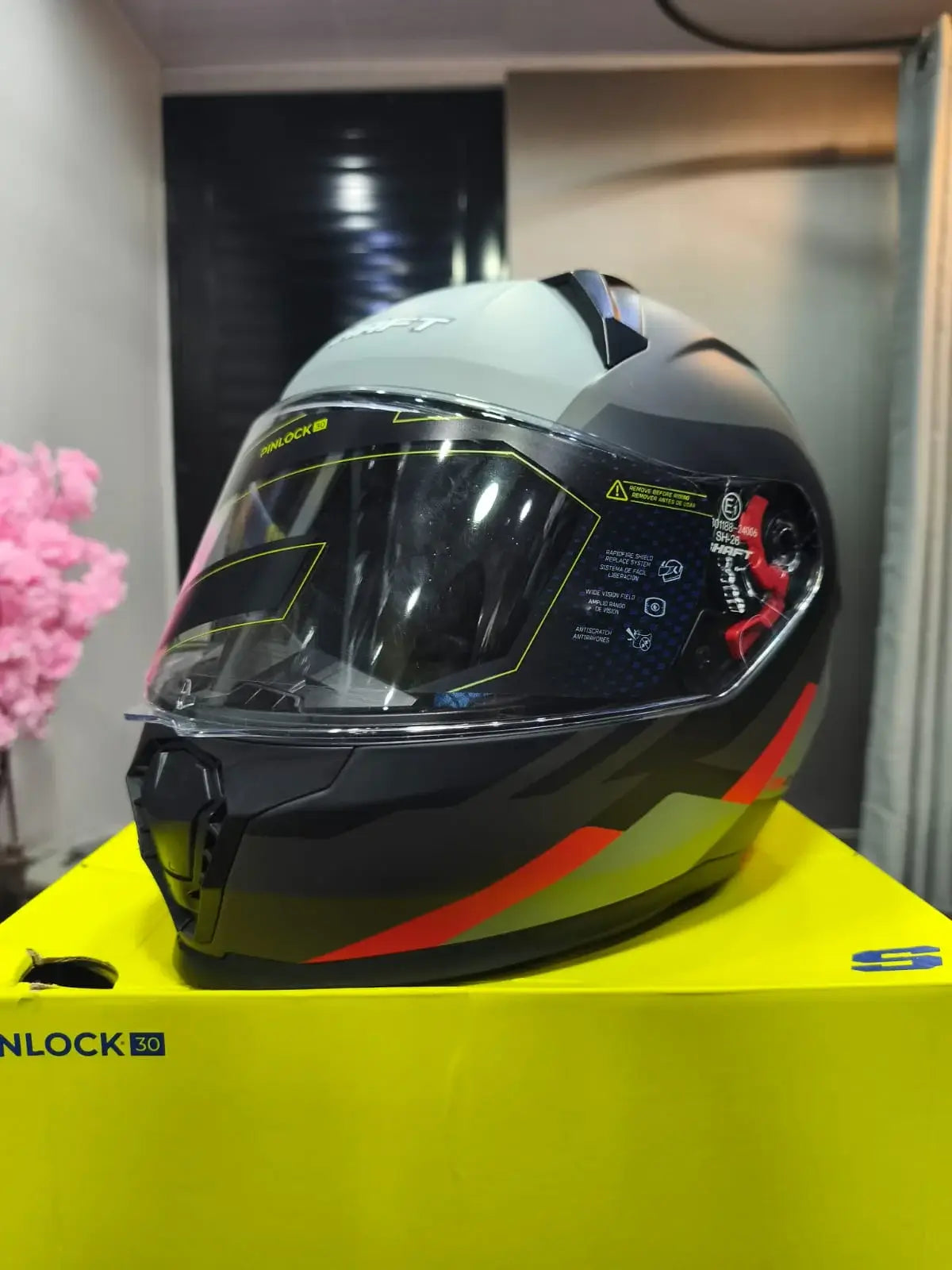 Casco Integral SHAFT 560 Evo Wuoki Rojo 2