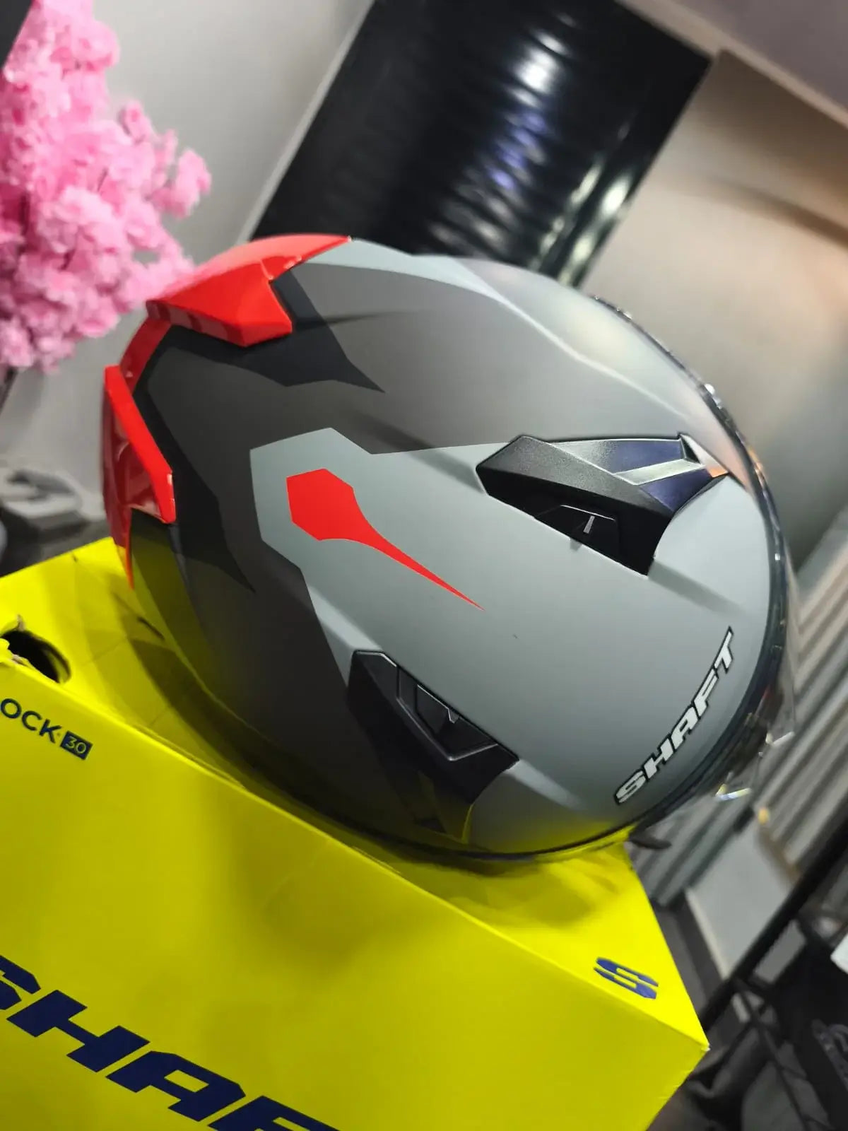 Casco Integral SHAFT 560 Evo Wuoki Rojo 3