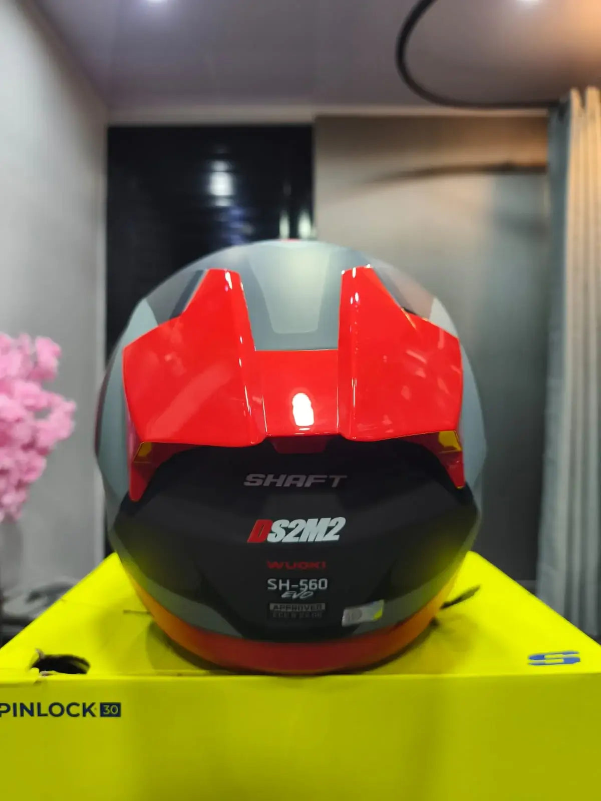 Casco Integral SHAFT 560 Evo Wuoki Rojo 4