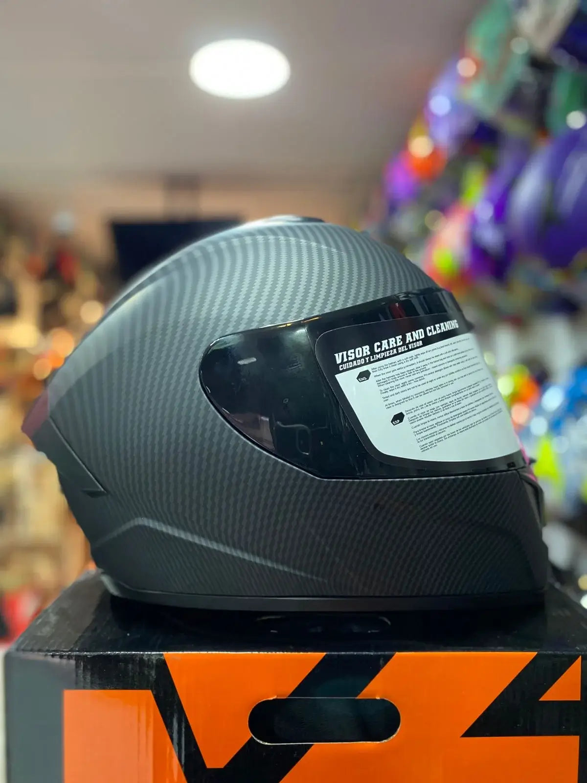 Casco Integral XECURO 701 Grafico Carbon 2
