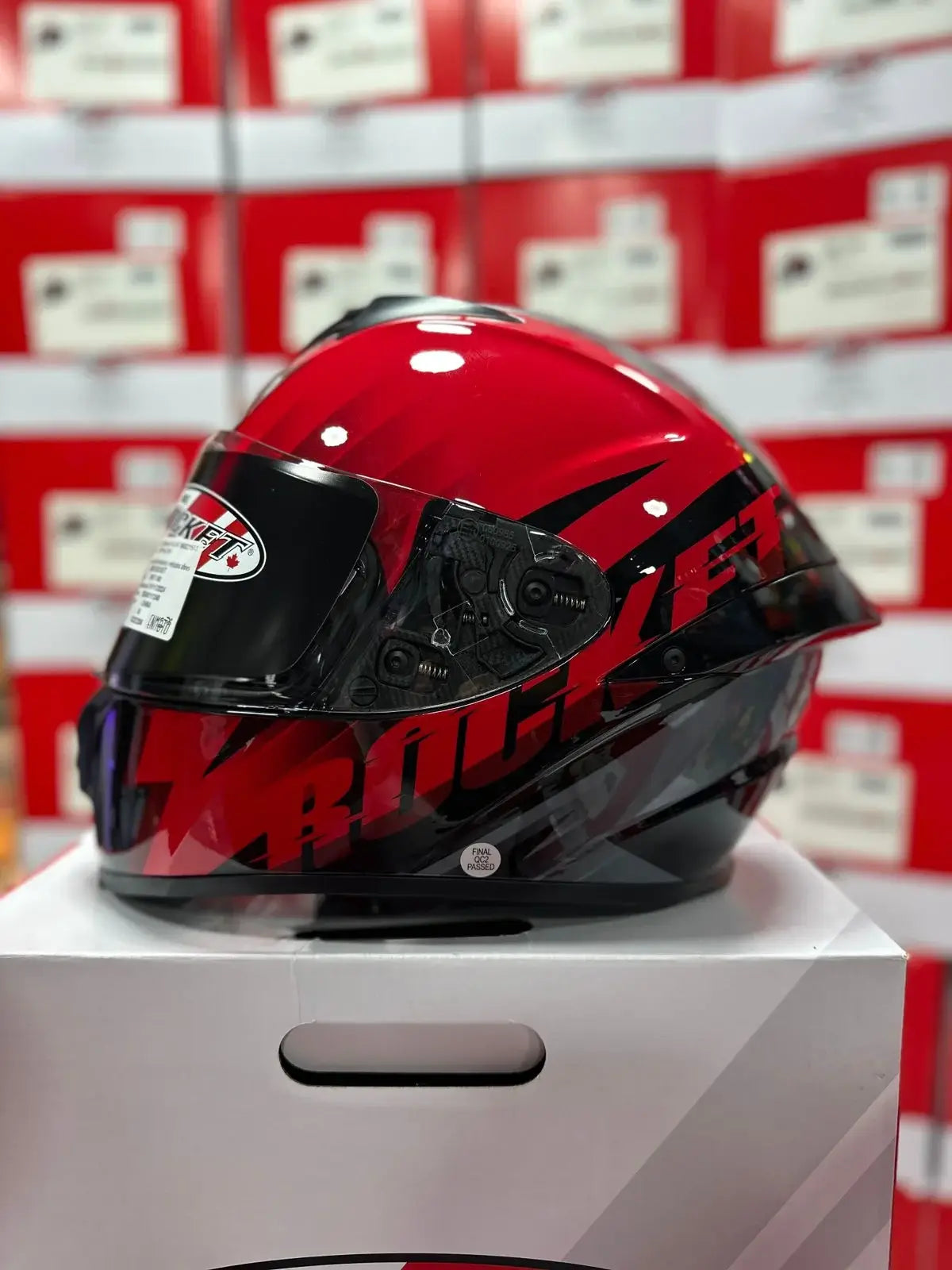 Casco JOE ROCKET - RKT 100 Rojo