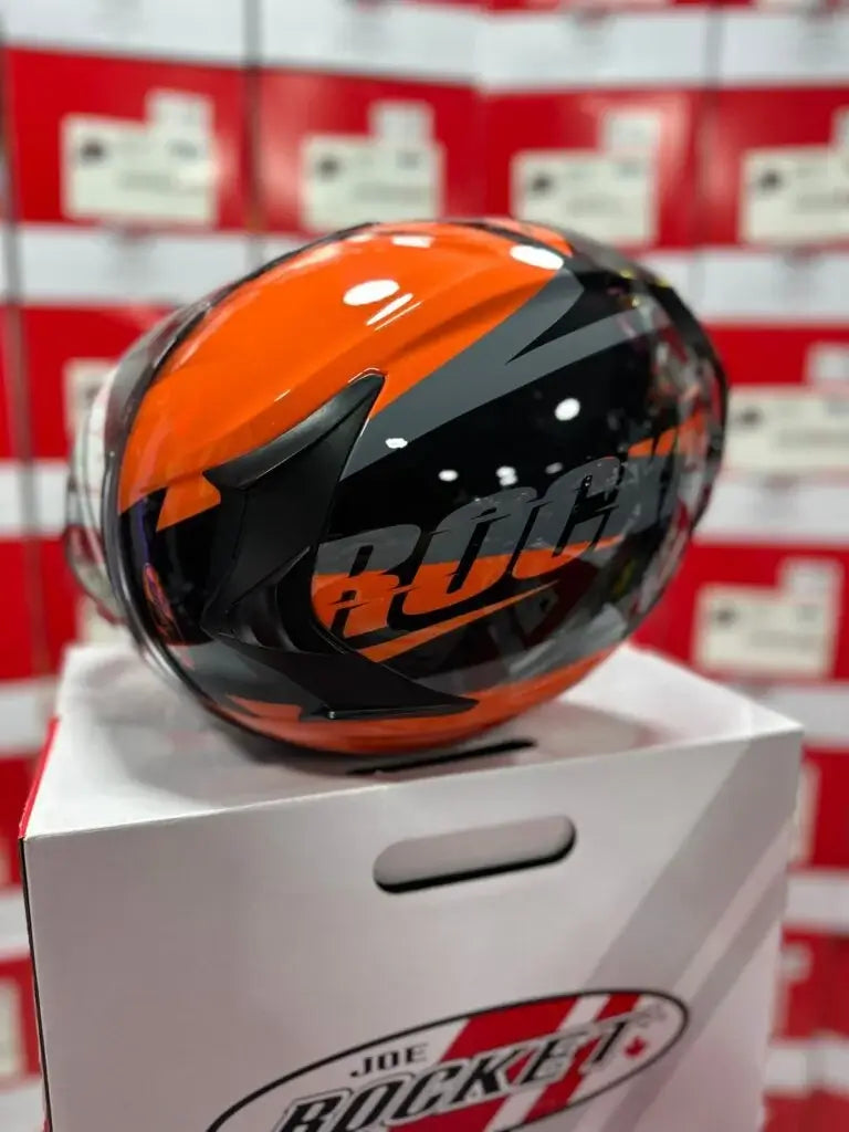 Casco JOE ROCKET – RKT 100 Naranja 4