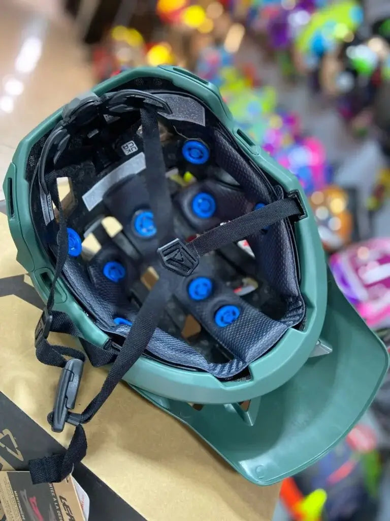 Casco LEATT MTB Enduro Verde 4