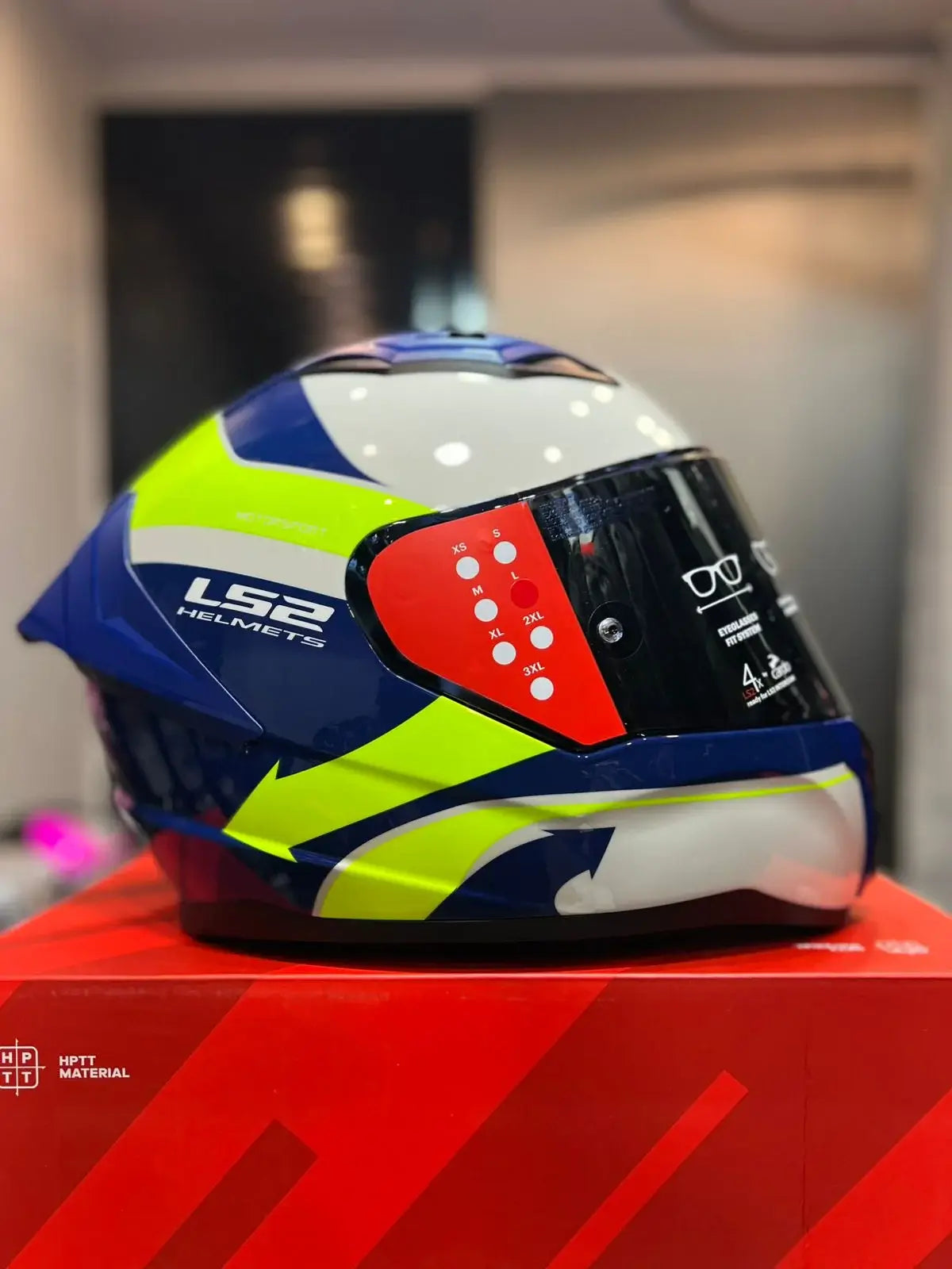 Casco LS2 FF810 Vigo Vision Azul Verde