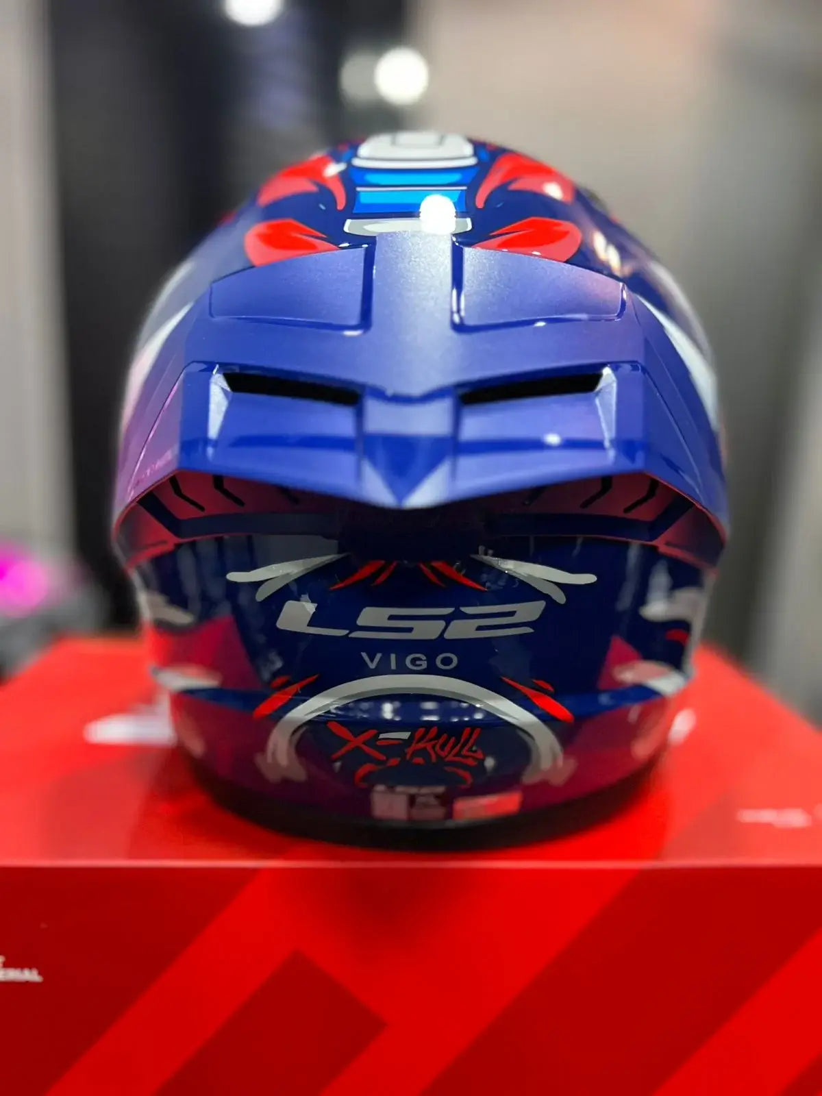 Casco LS2 FF810 Vigo X-Kull Azul 4