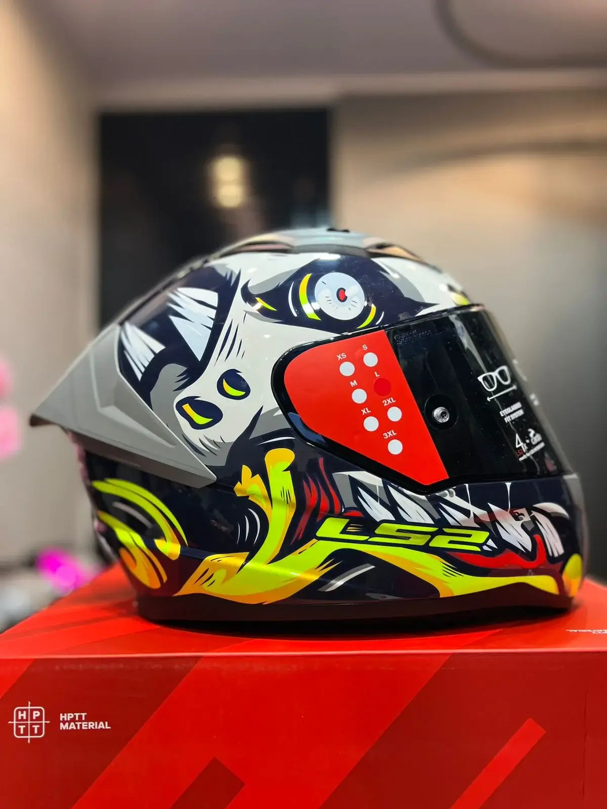 Casco LS2 FF810 Vigo X-Kull Gris Amarillo