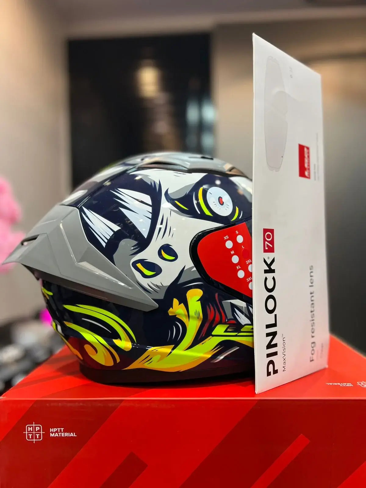 Casco LS2 FF810 Vigo X-Kull Gris Amarillo 4