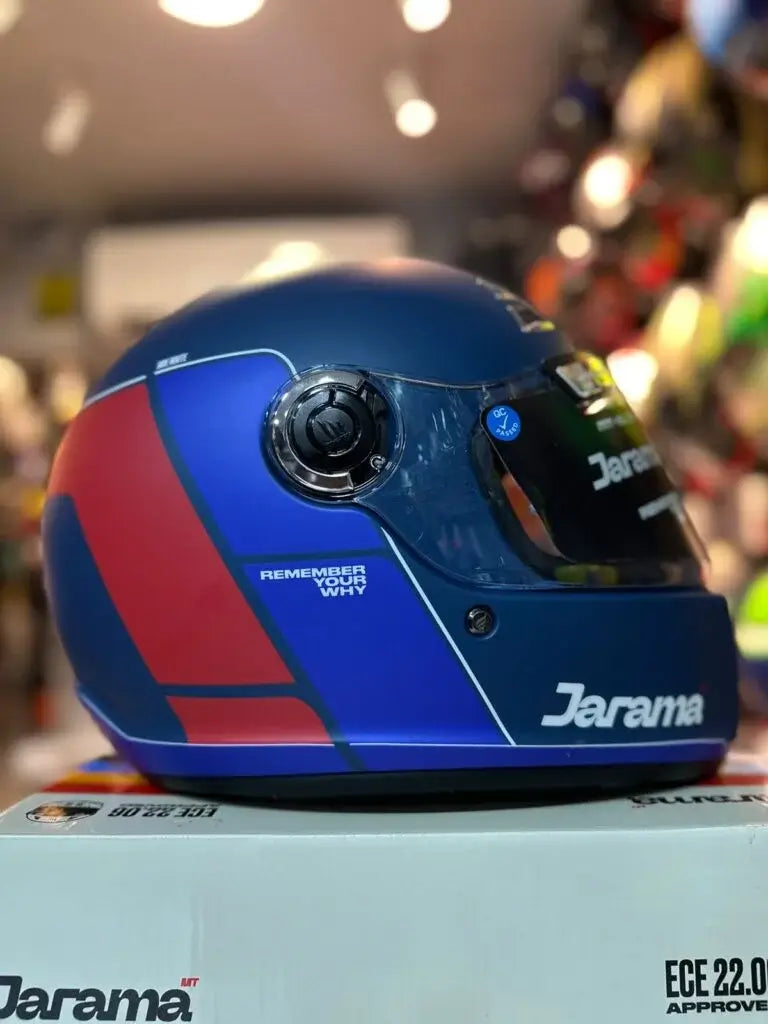 Casco MT Jarama Ride Route Azul