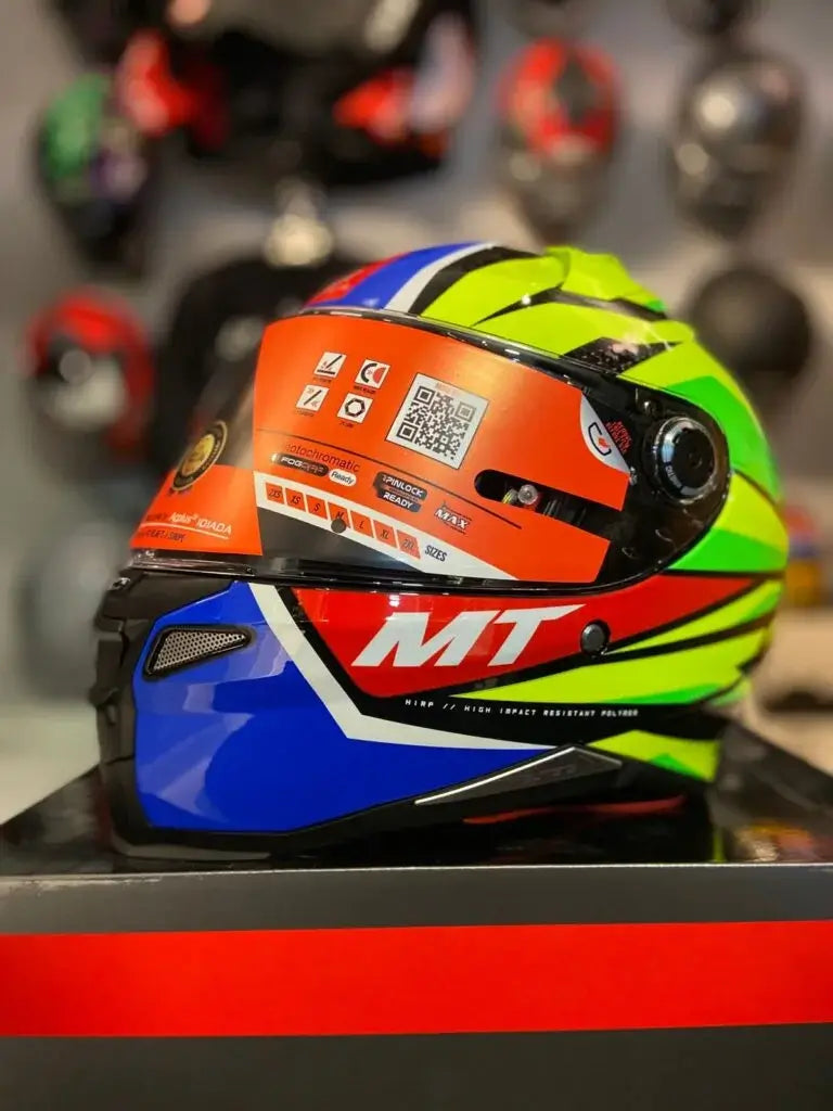 Casco MT Revenge 2s Kley Verde 2