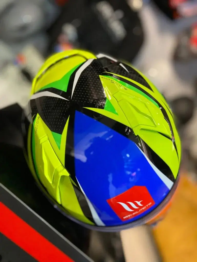 Casco MT Revenge 2s Kley Verde 3