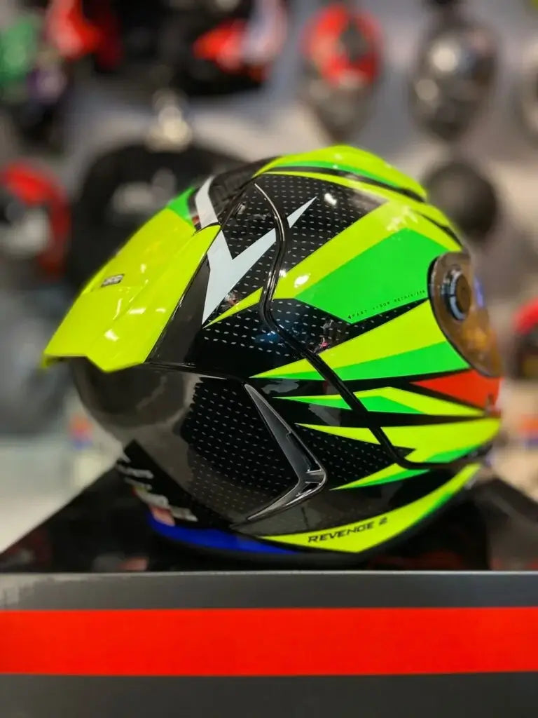 Casco MT Revenge 2s Kley Verde 4