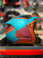 Casco Modular MT District S Analog Naranja