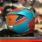 Casco Modular MT District S Analog Naranja 4