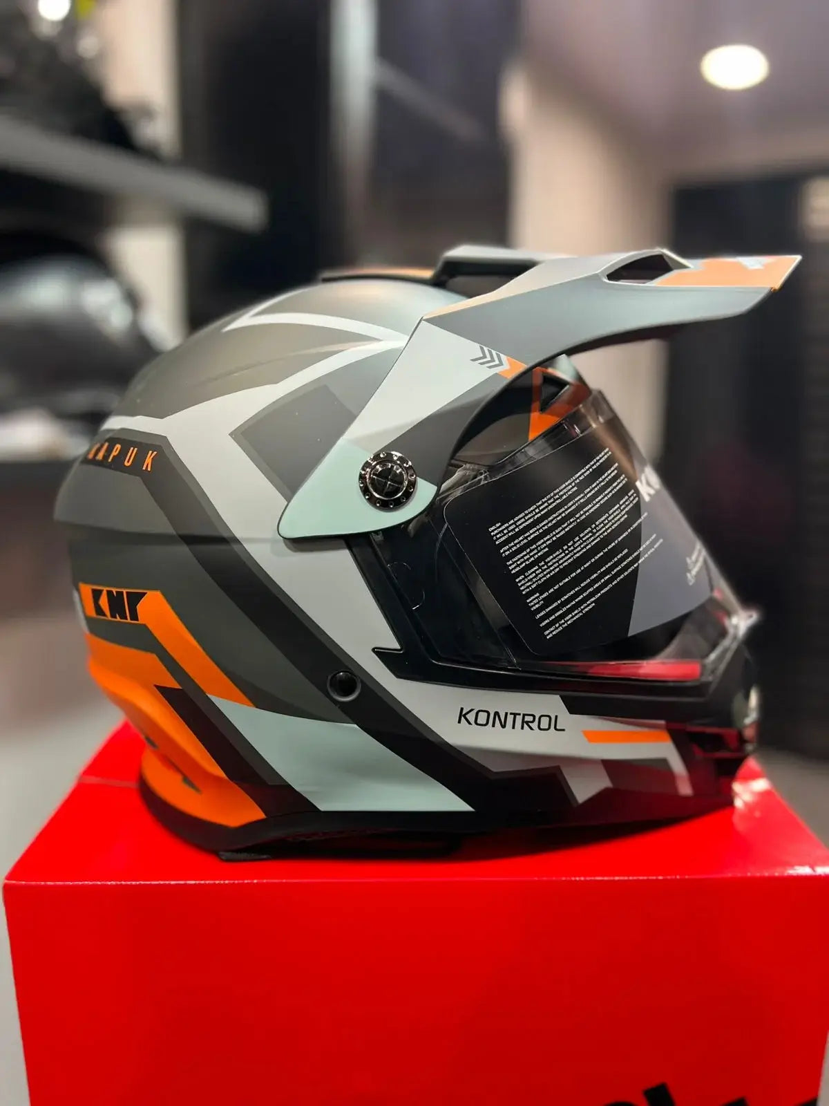 Casco Multiproposito KONTROL 819-6 Naranja