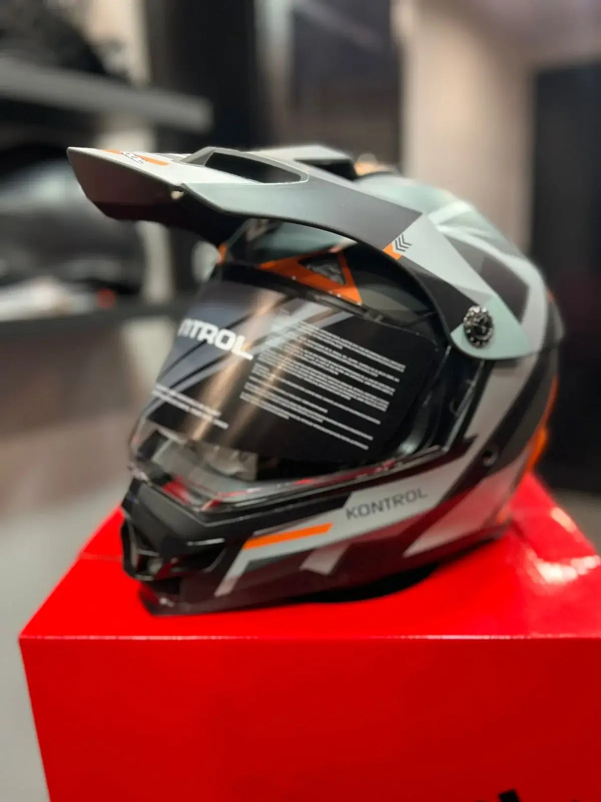 Casco Multiproposito KONTROL 819-6 Naranja 2