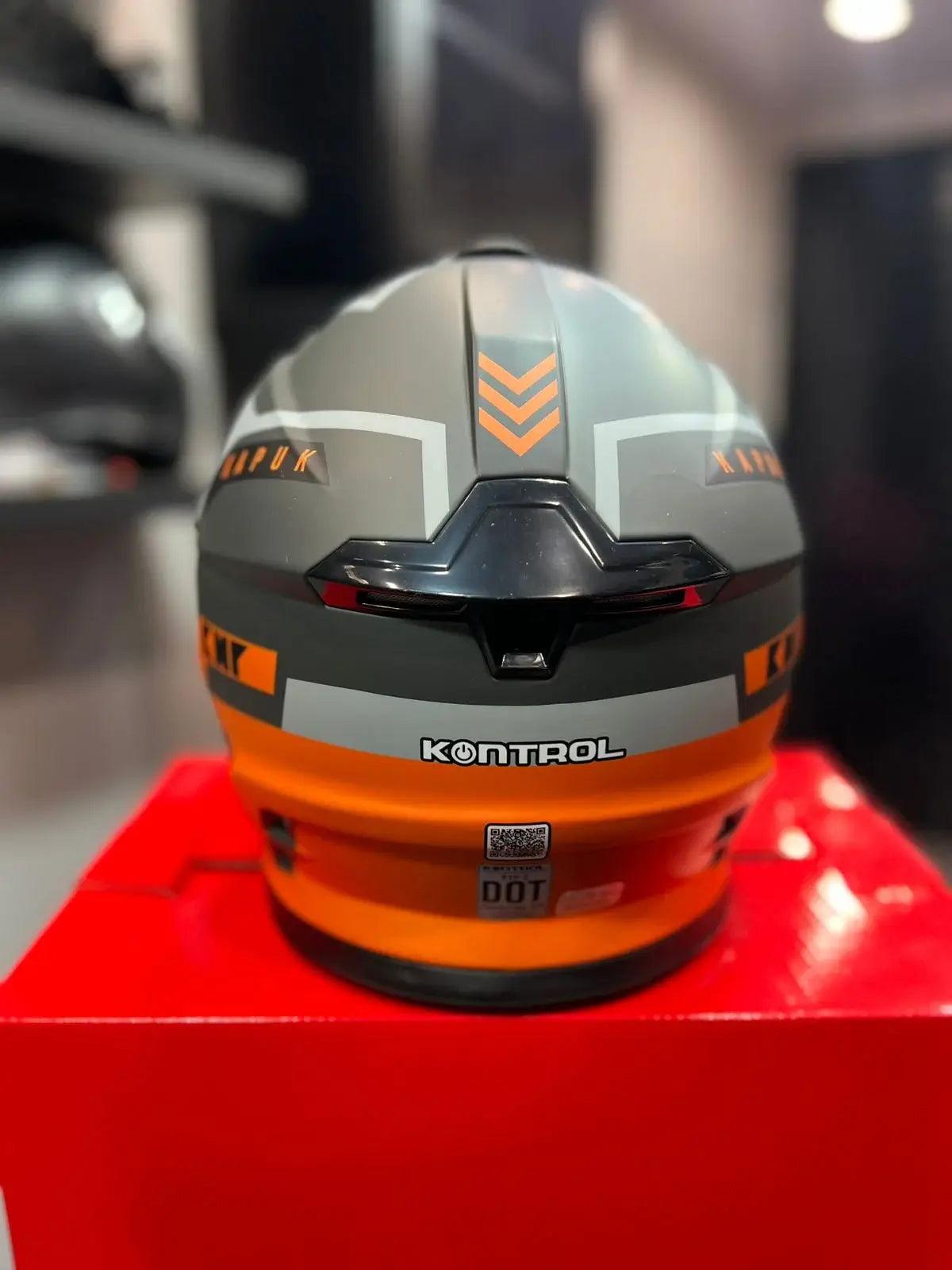 Casco Multiproposito KONTROL 819-6 Naranja 4