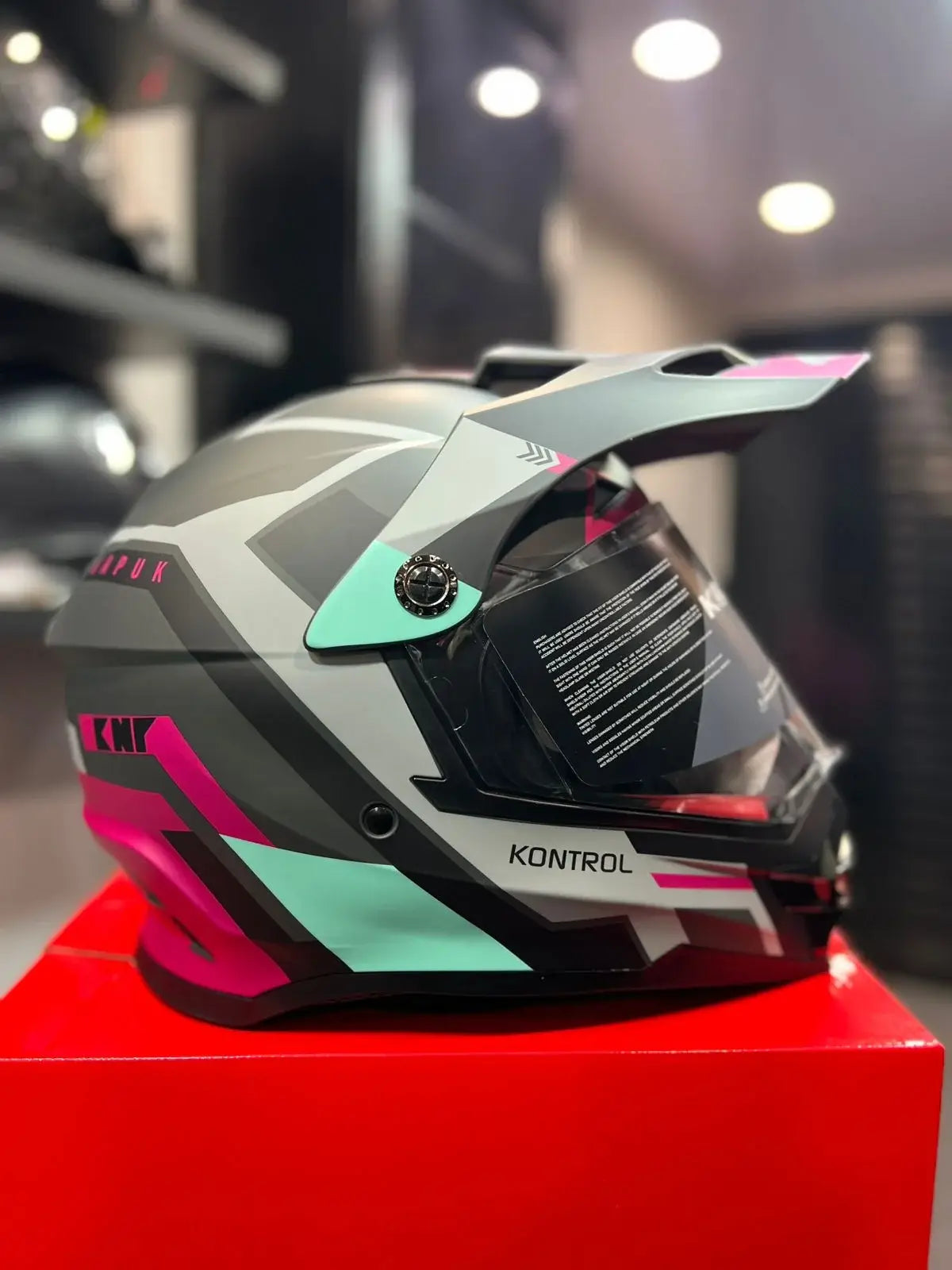 Casco Multiproposito KONTROL 819-6 Rosado Menta