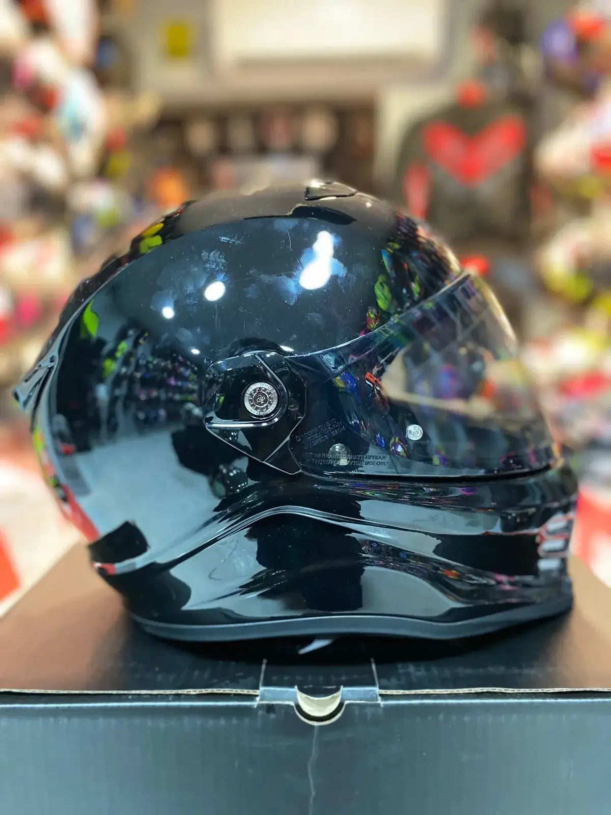 Casco SCORPION Covert Fx Negro Brillante 2