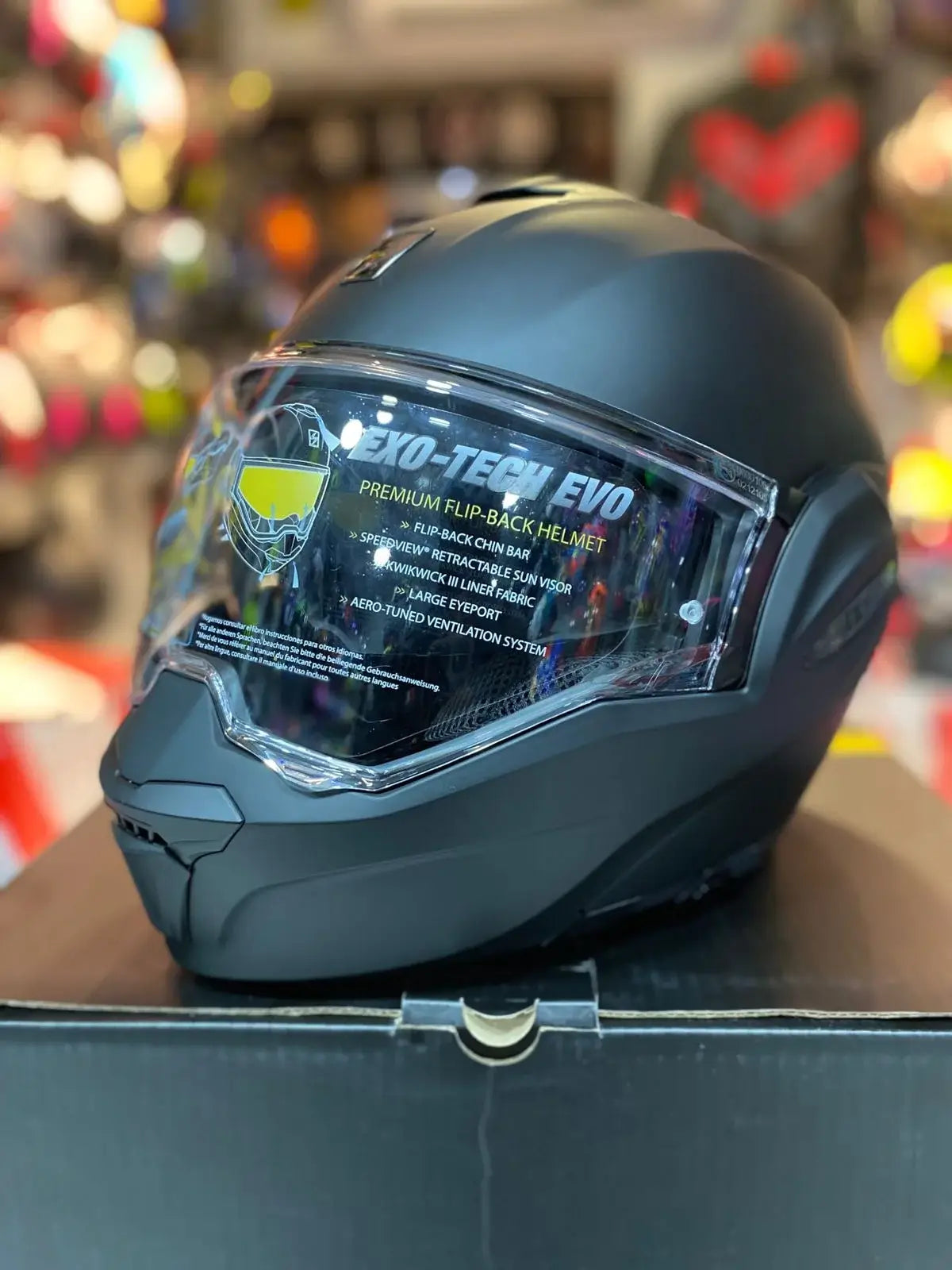 Casco SCORPION EXO-TECH Negro Mate 3