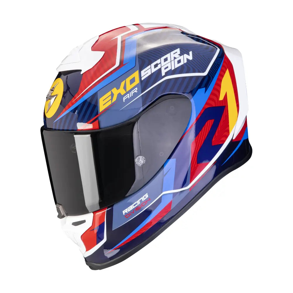 Casco SCORPION EXO R1 Air Coup Azul Rojo