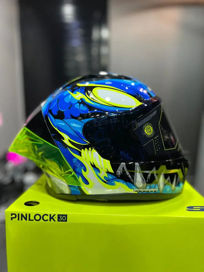 Casco SHAFT 596SP Tiamat Azul