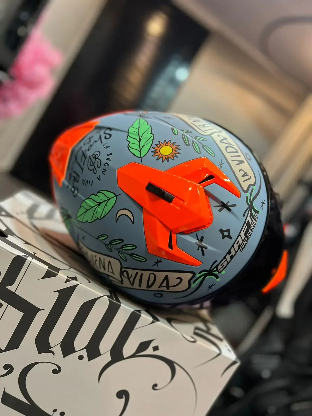 Casco SHAFT PRO SERIES 610DV Buena Vida Azul 3