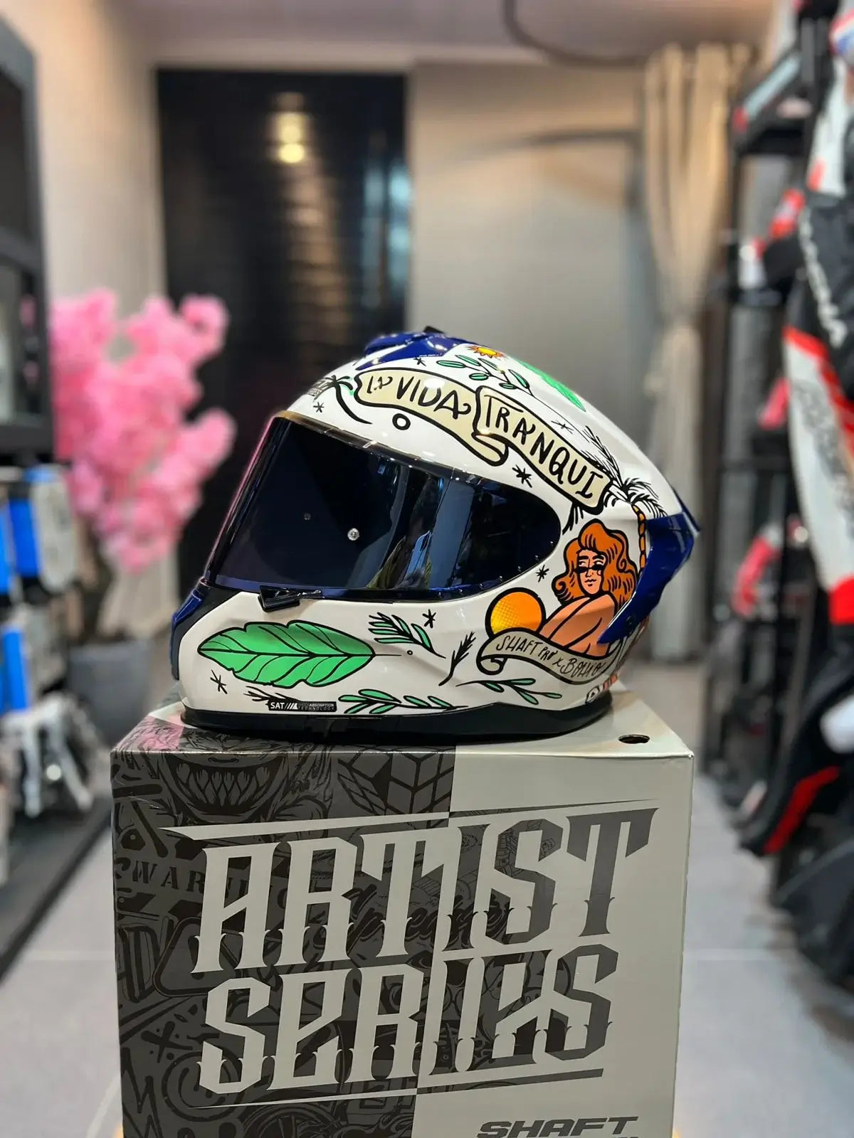Casco SHAFT PRO SERIES 610DV Buena Vida Blanco