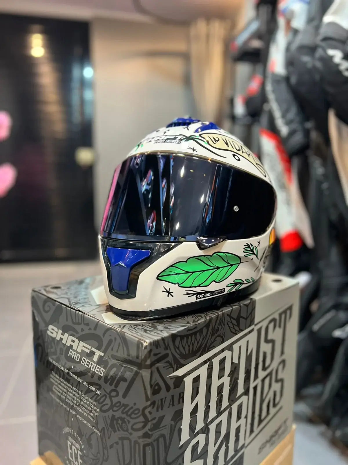 Casco SHAFT PRO SERIES 610DV Buena Vida Blanco 2