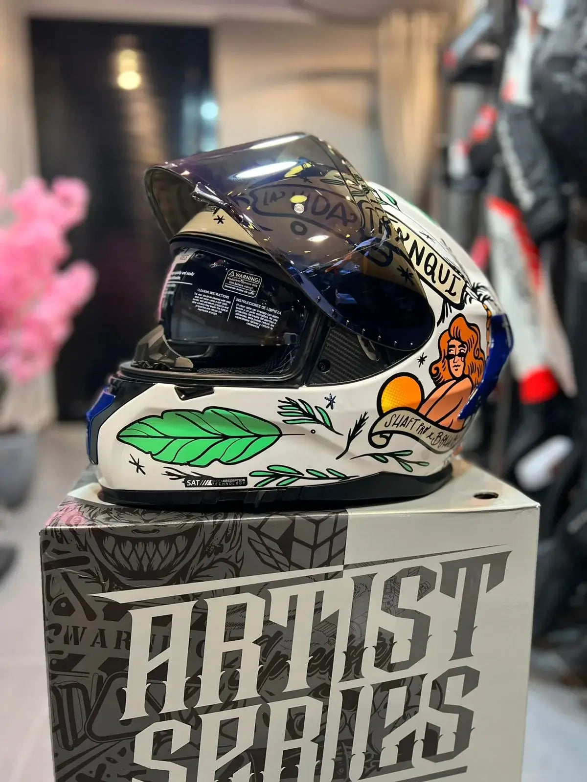 Casco SHAFT PRO SERIES 610DV Buena Vida Blanco 3