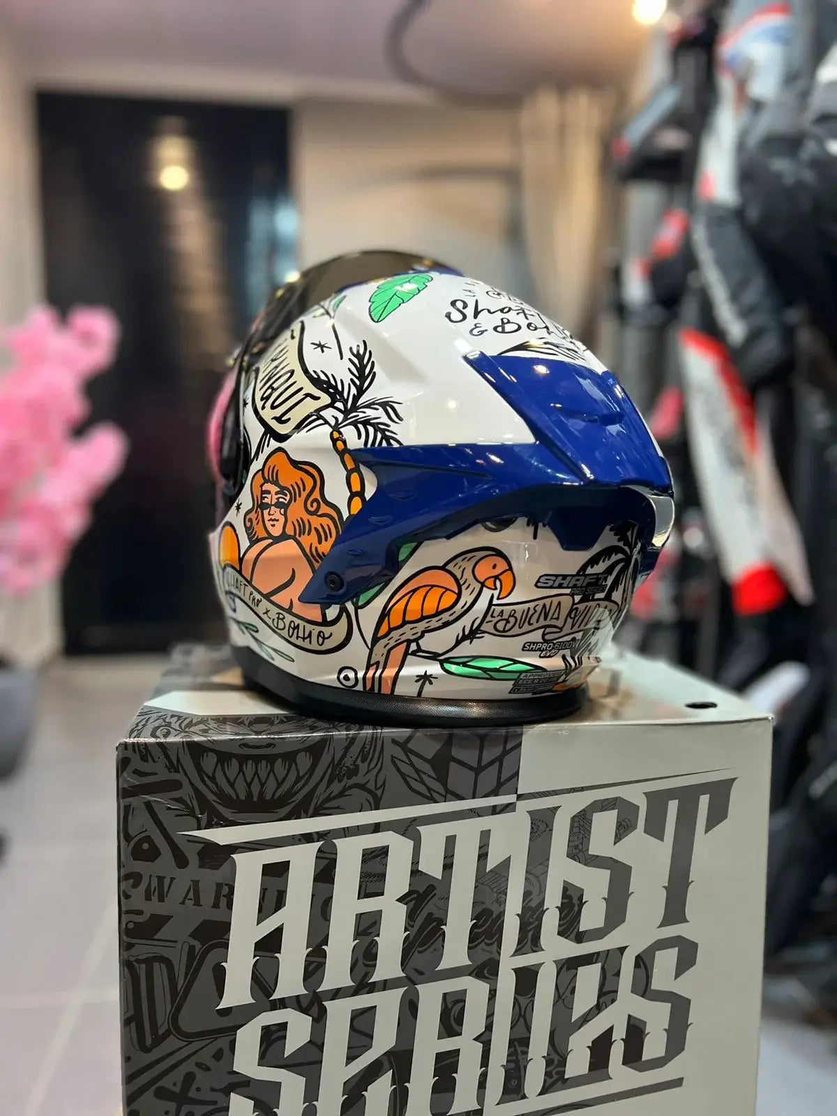 Casco SHAFT PRO SERIES 610DV Buena Vida Blanco 4