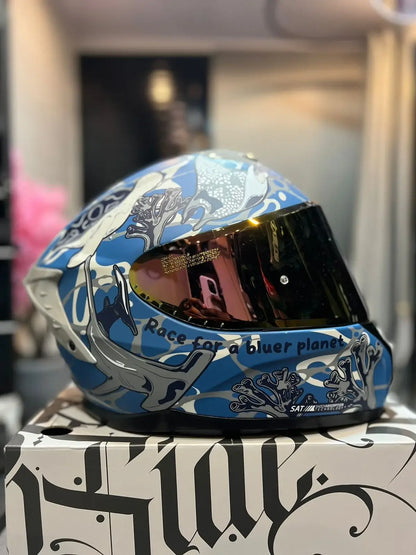 Casco SHAFT PRO SERIES 610DV GreenSouls Azul