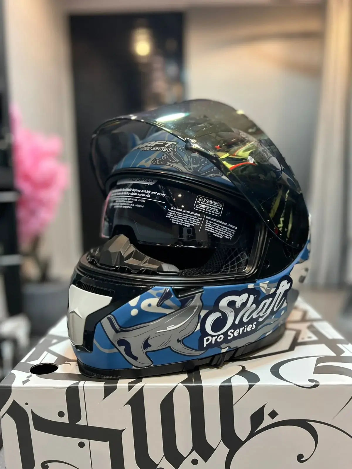 Casco SHAFT PRO SERIES 610DV GreenSouls Azul 2