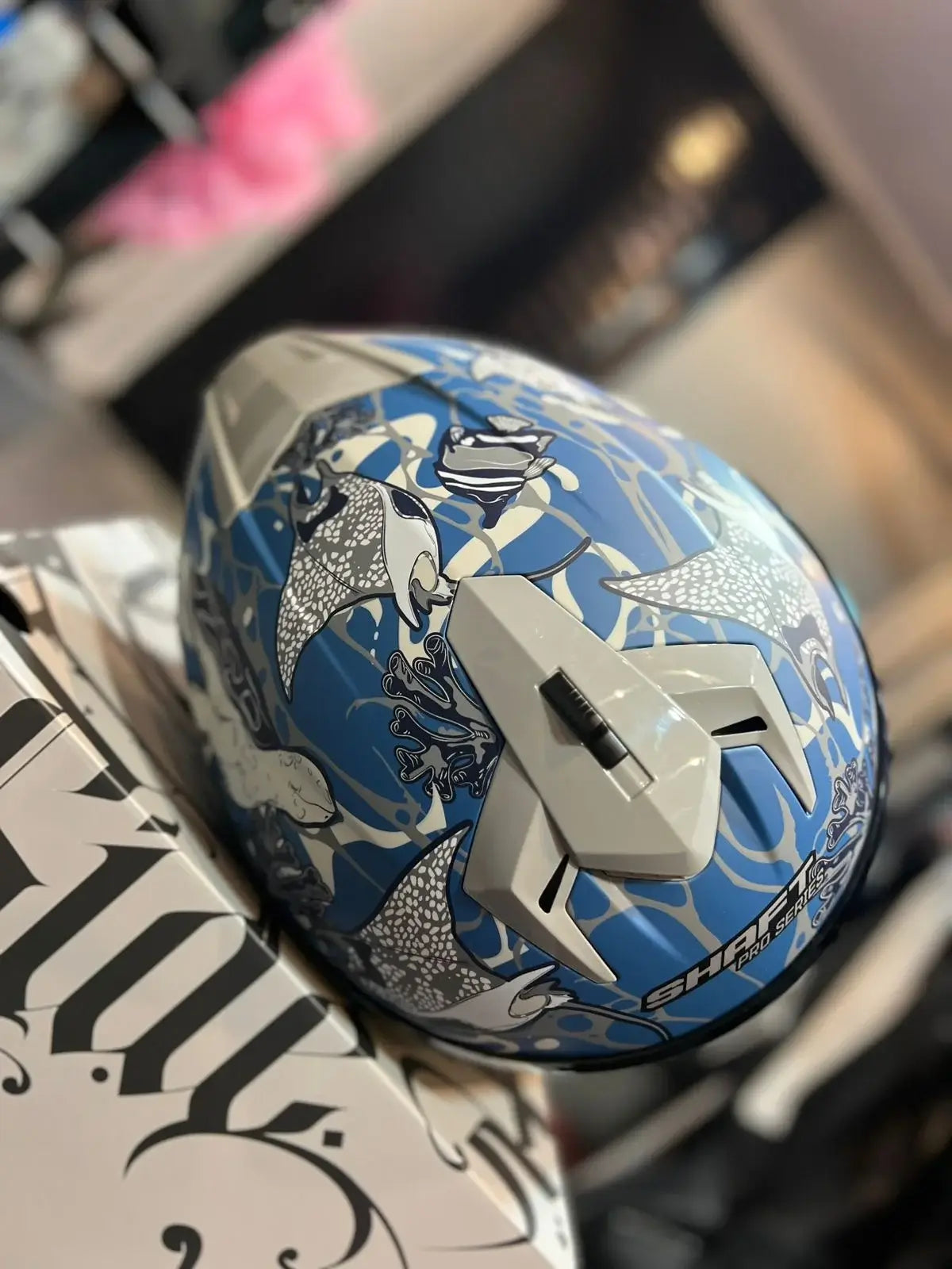 Casco SHAFT PRO SERIES 610DV GreenSouls Azul 3