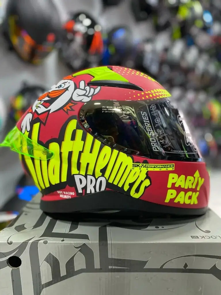 Casco SHAFT PRO SERIES 612DV EVO Snack Rojo