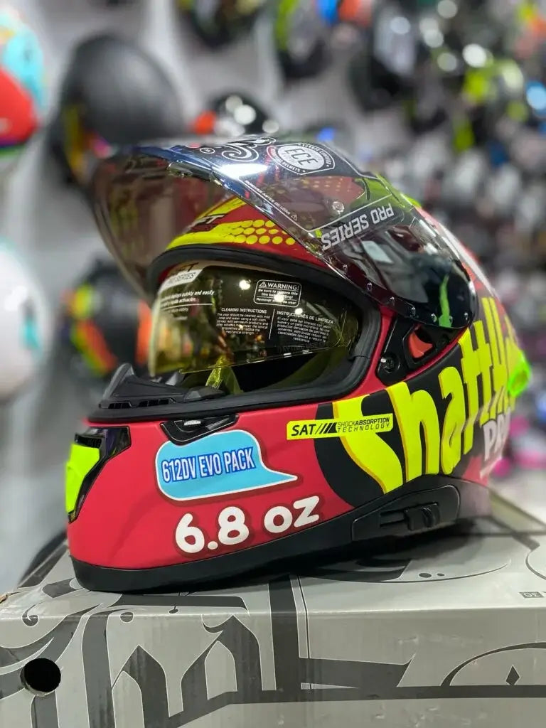 Casco SHAFT PRO SERIES 612DV EVO Snack Rojo 2