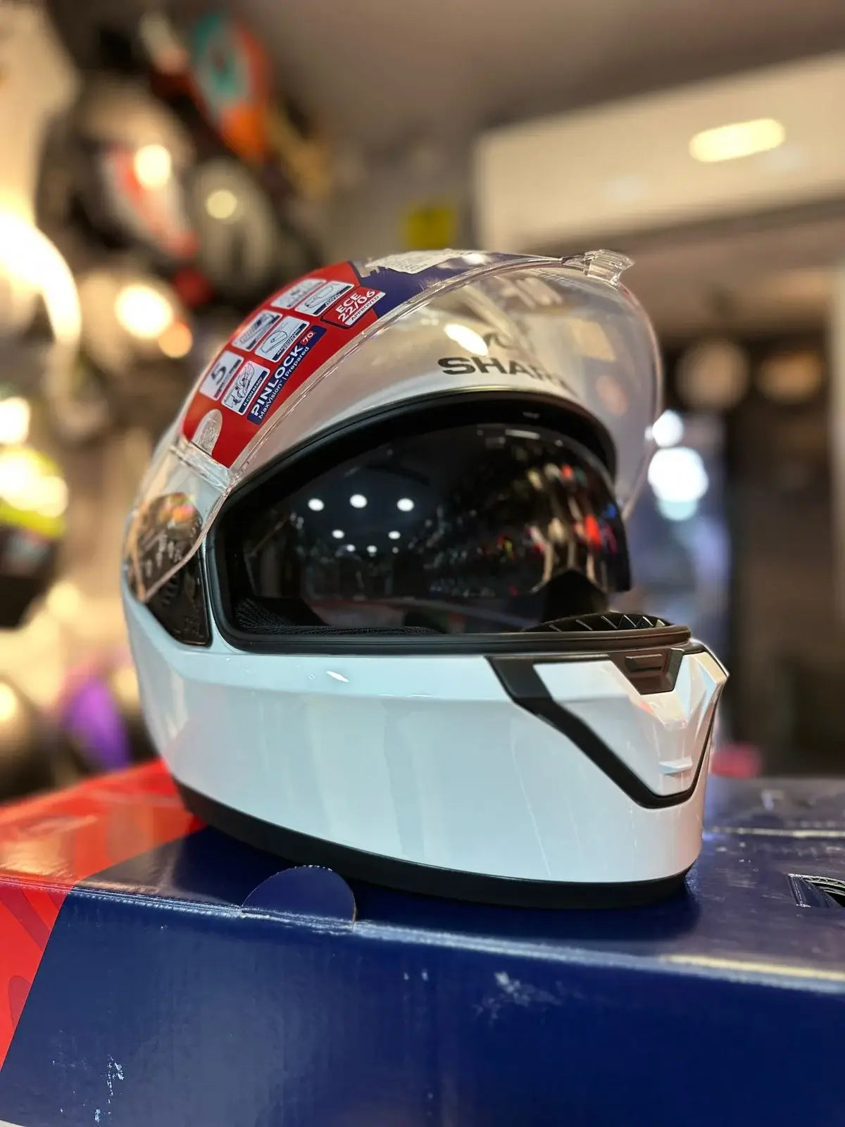 Casco SHARK Ridill 2 Solid Blanco Brillante 2