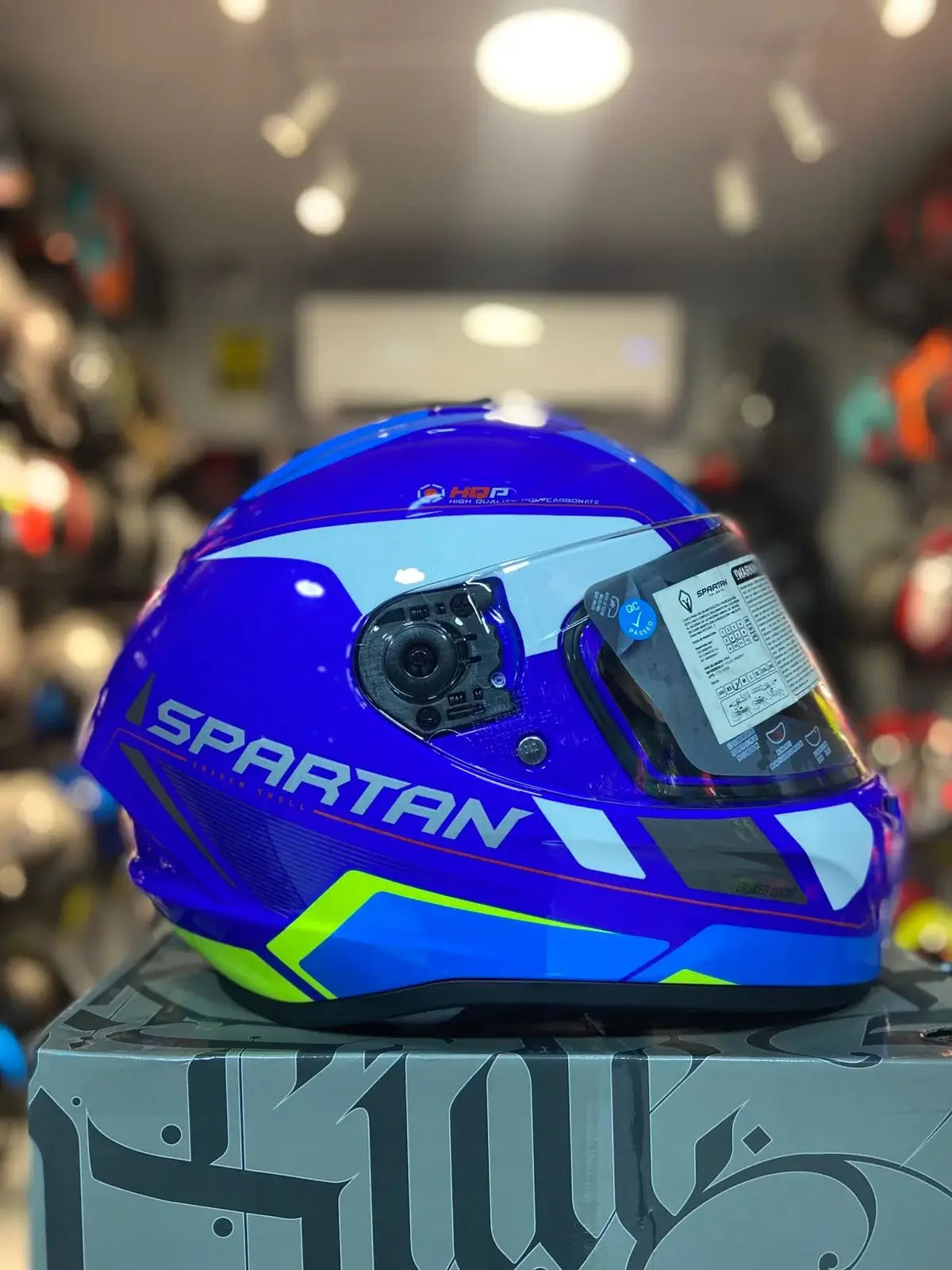 Casco SPARTAN Draken Azul