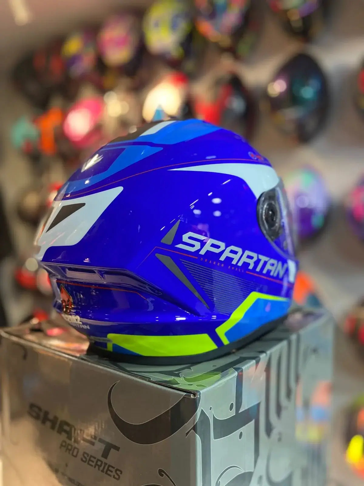 Casco SPARTAN Draken Azul 2