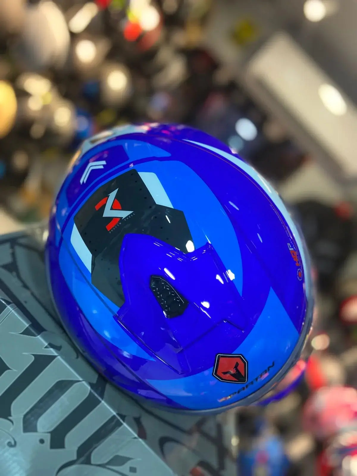 Casco SPARTAN Draken Azul 3