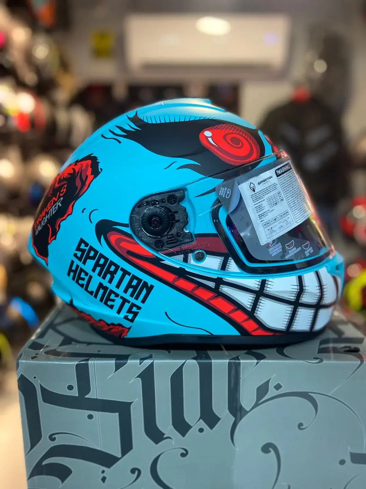 Casco SPARTAN Draken Turquesa