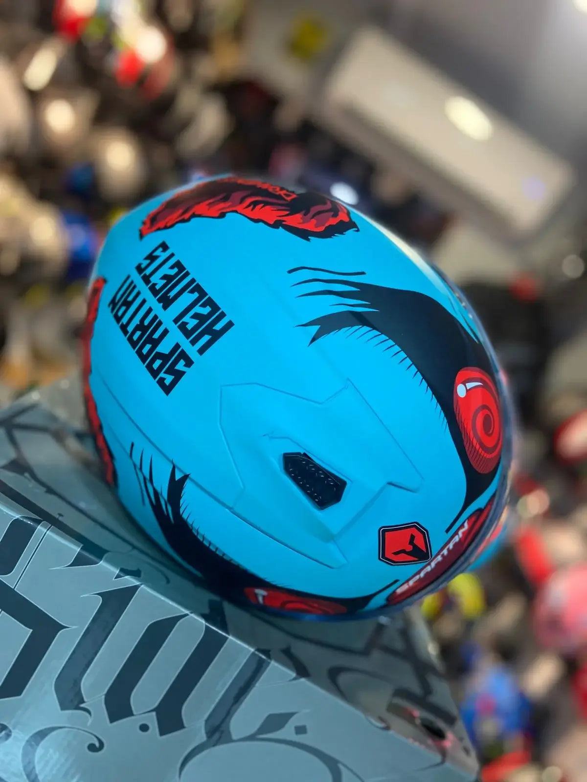 Casco SPARTAN Draken Turquesa 3