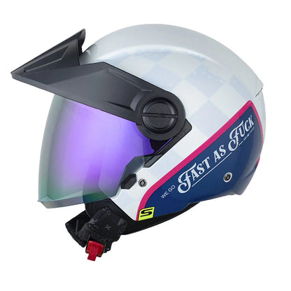 Casco SHAFT 212 Tremble Blanco Rosa