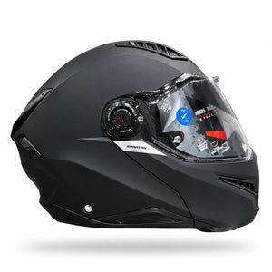 Casco SPARTAN GHOST FIGHTER - Negro Mate