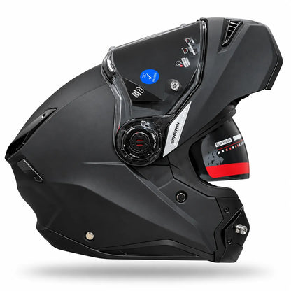 Casco SPARTAN GHOST FIGHTER - Negro Mate