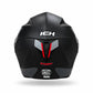 Casco Abatible ICH 3110 STORMY - Gris Rojo
