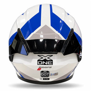 Casco X One 500 RS BRAPS - Arena Azul