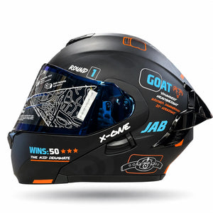 Casco X-ONE 3000 RP IRON - Negro Narajan Mate