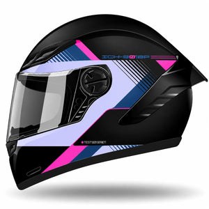 Casco Integral ICH 501 SP Kyanu Morado Fucsia
